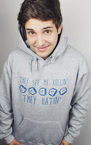 LIONT They See Me Rollin Hoody (grey)