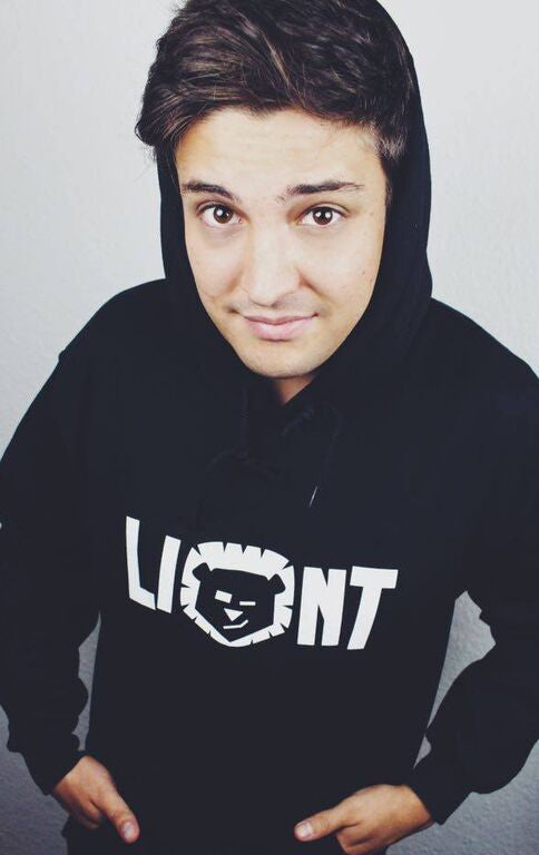 LIONT Logo Schriftzug Hoody (black)