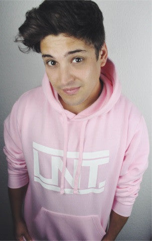 LIONT LNT Logo Hoody (light pink)