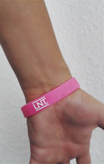 LIONT Logo Schriftzug Armband (light pink)
